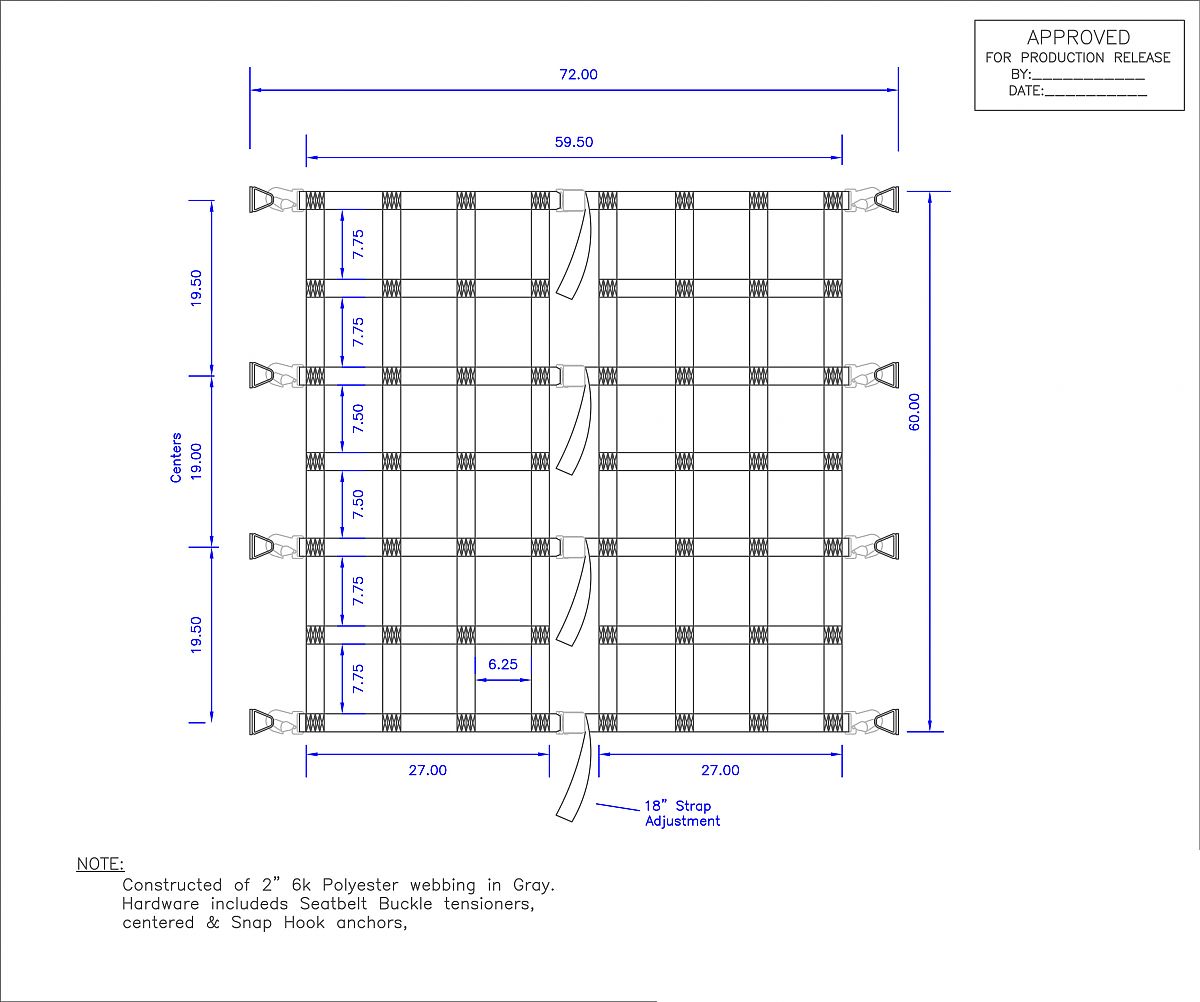 Sprinter Van Net CN-CEW-HD6