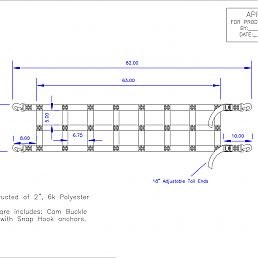 F350 Flatbed Tailgate Net