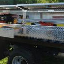 Flat Bed Contractor Topsider w/ Drawers