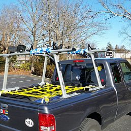 Ford Ranger Super Cab SB Cargo Net for Bull Rings