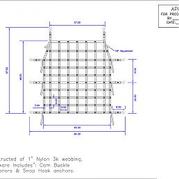 Ford Transit Shuttle Van Cargo Net