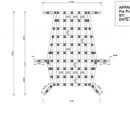 Hi-Top Sprinter Net 2" w/Bottom Multi-Directional O-Rings