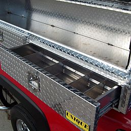 Slanted Contractor Topsider Toolbox w/Drawer