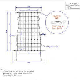 Sprinter Passenger Van Cargo Net