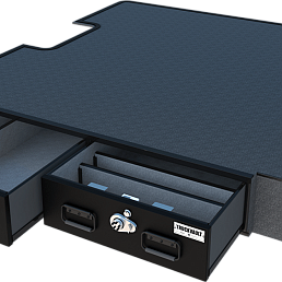 TruckVault Standard 2 Drawer Covered