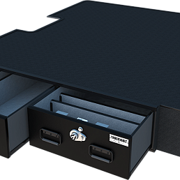 TruckVault Utility 2 Drawer Covered